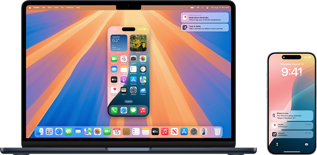 macOS Sequoia ile iPhone Yansıtma Nasıl Kullanılır?