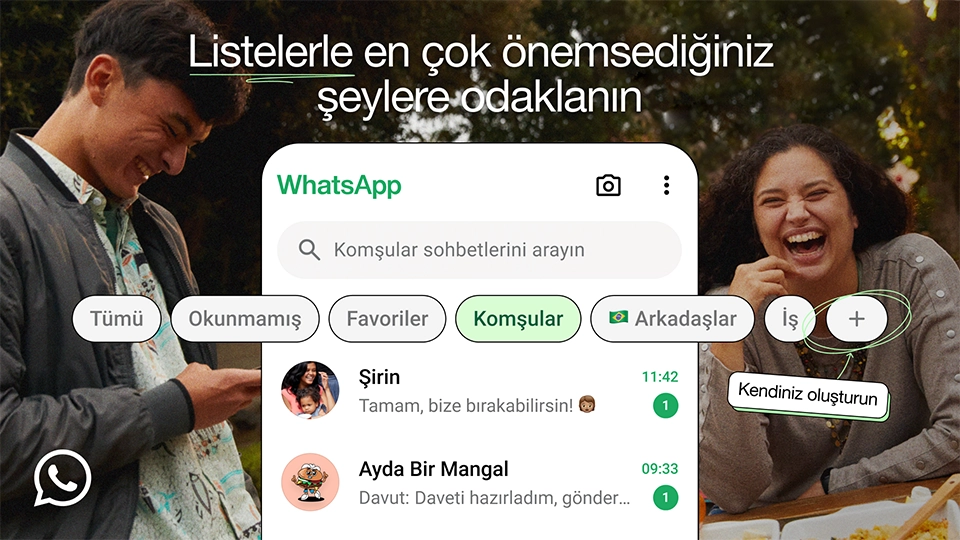 Whatsapp Özel Listeler